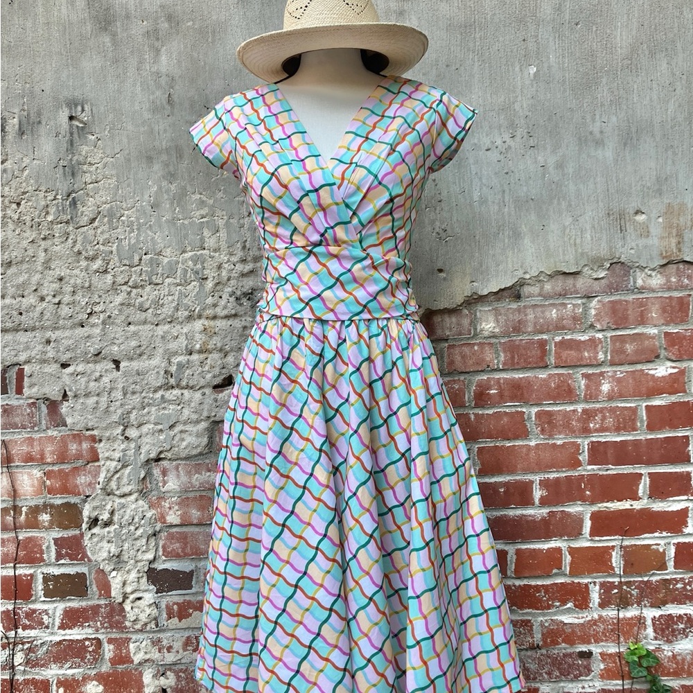NWT Retrolicious Squiggly Vintage Style Dress